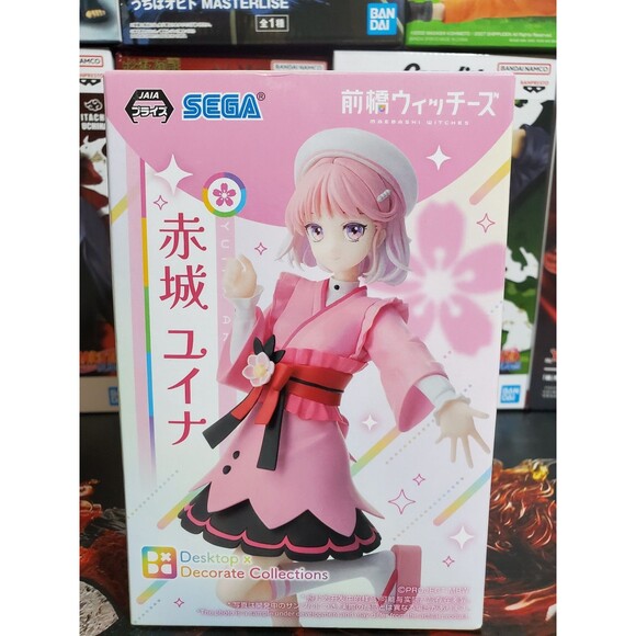Maebashi Witches Desktop × Decorate Collections Akagi Yuina Figure Japan Anime - Picture 1 of 8